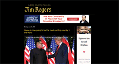 Desktop Screenshot of jimrogerblog.com